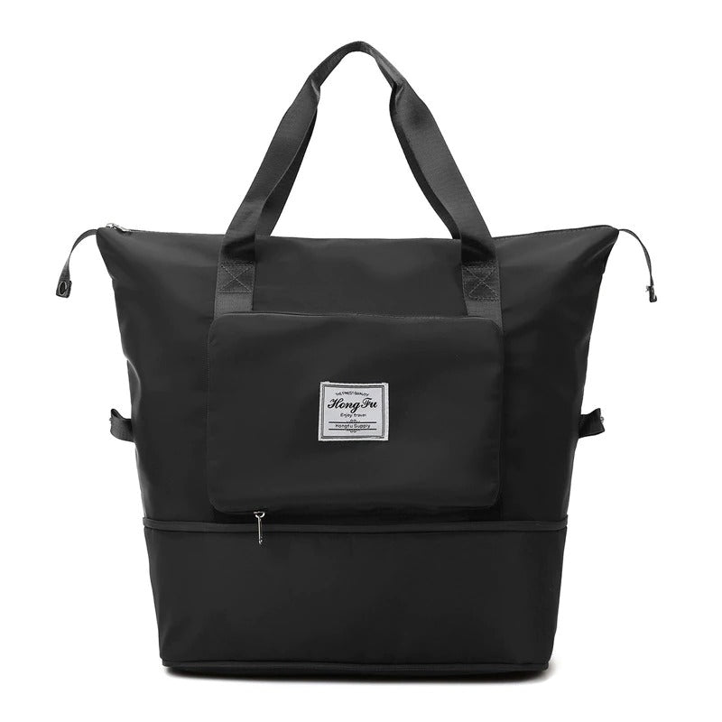 Unisex lightweight waterproof weekender travel bag for short trips and gym use.