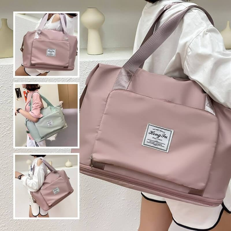 Airline approved expandable carry-on travel bag, waterproof & lightweight for easy travel.