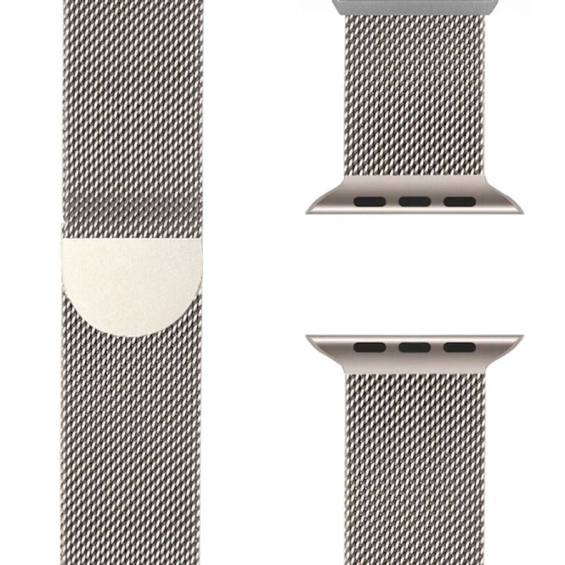 Premium Milanese Loop smartwatch band, durable stainless steel, comfort, magnetic closure, unisex.
