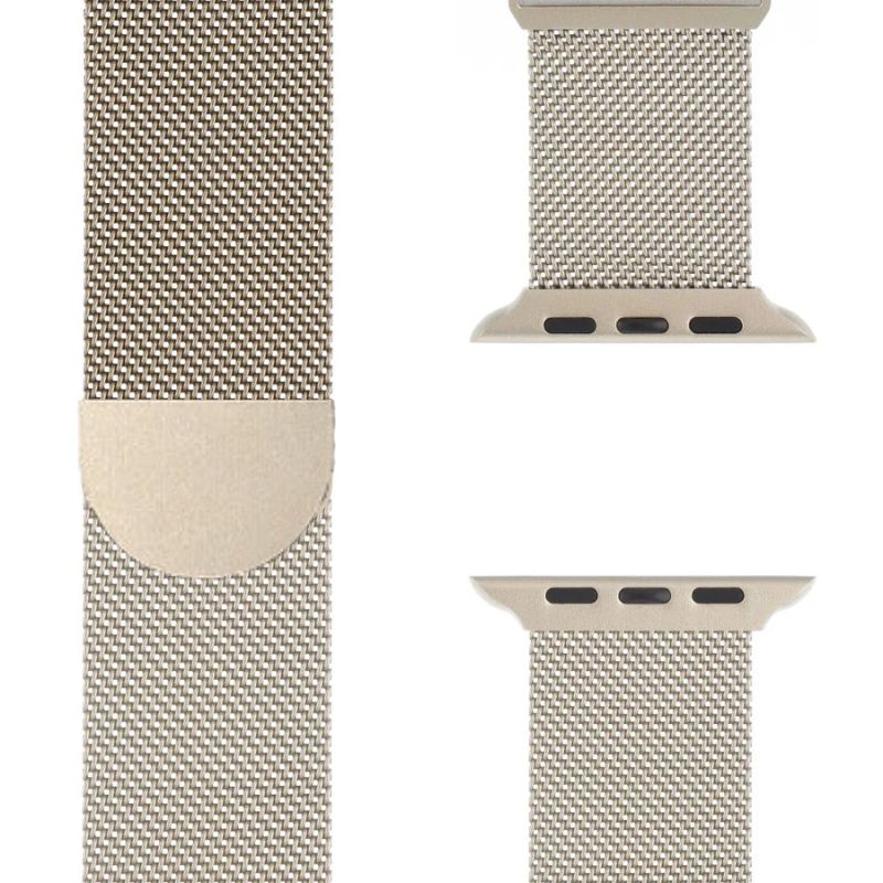 Comfort-driven Milanese Loop wristband, adjustable stainless steel, magnetic closure, unisex.