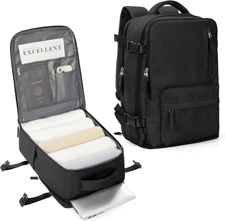 Durable unisex laptop bag for daily use, with multiple pockets and a shoulder strap