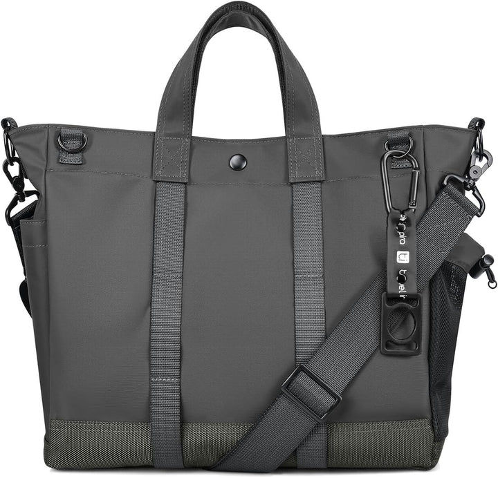 Unisex Multi-Compartment Laptop Tote Bag for 15.6-inch laptops. Ideal for work & travel.
