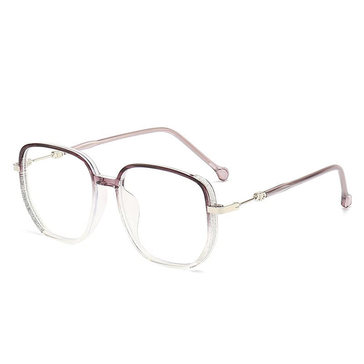 Stylish unisex multifocal reading glasses with anti-blue light technology for comfortable digital vision.