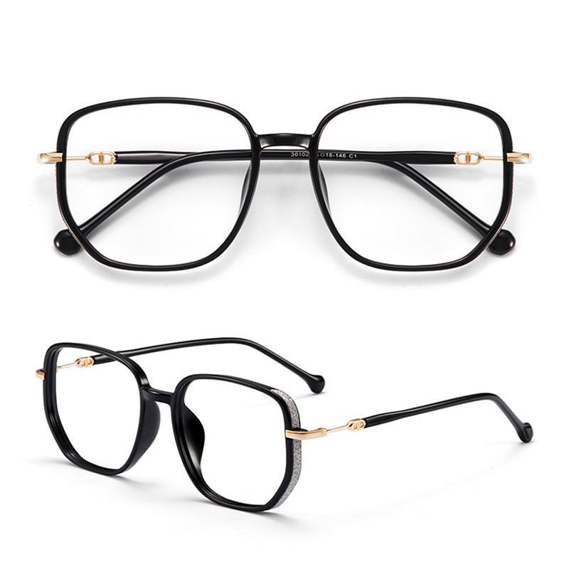 Versatile unisex multifocal anti-blue light eyewear, ideal for reading and extended digital screen use.
