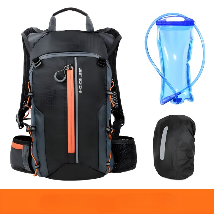 Waterproof hydration backpack, keeping your essentials dry during any outdoor activity or rain.