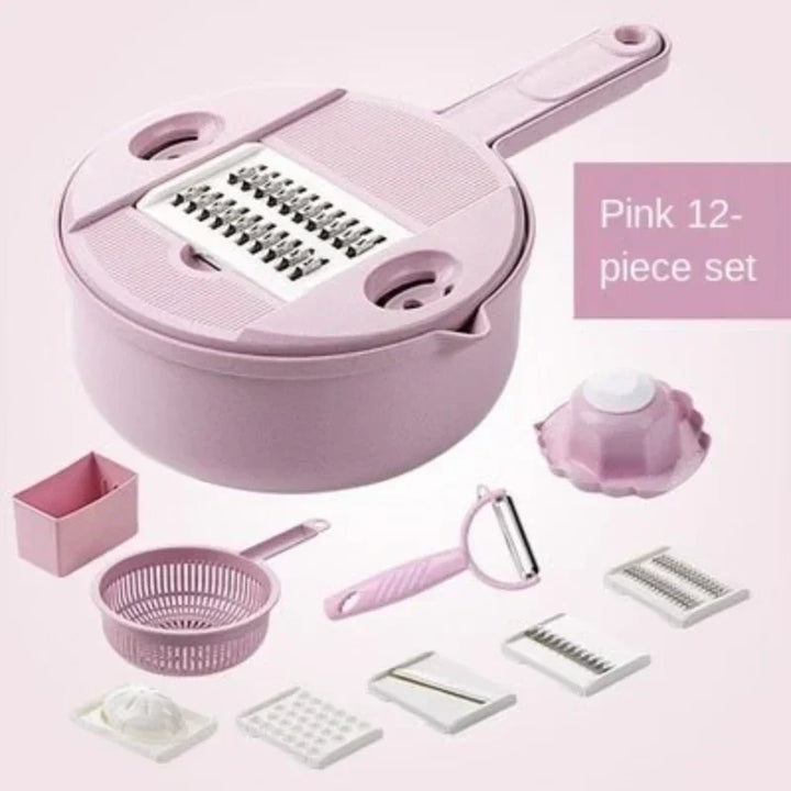 Unisex multifunctional vegetable slicer & chopper, a versatile kitchen accessory for all your food prep needs.