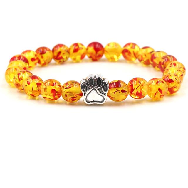Stylish unisex lava stone bracelet, a natural gemstone gift for spiritual grounding and energy.