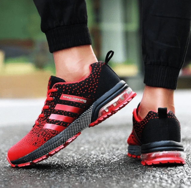 Slip-on unisex orthopedic shoes with breathable design, air cushioning & foot pain relief.
