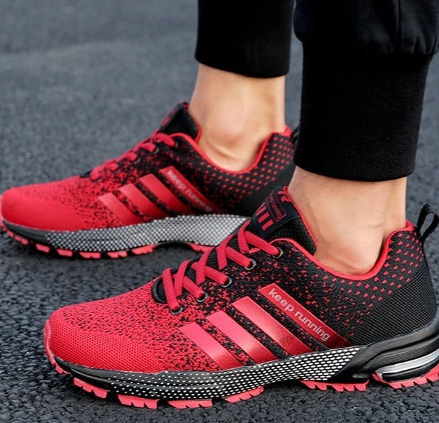 Unisex walking sneakers, engineered with air cushioning for superior comfort & orthopedic support.
