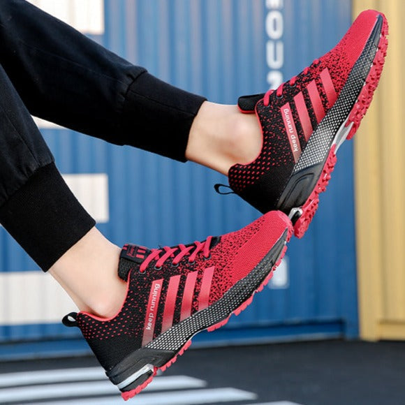 Active lifestyle unisex sneakers, orthopedic comfort with air cushioning & lightweight feel.