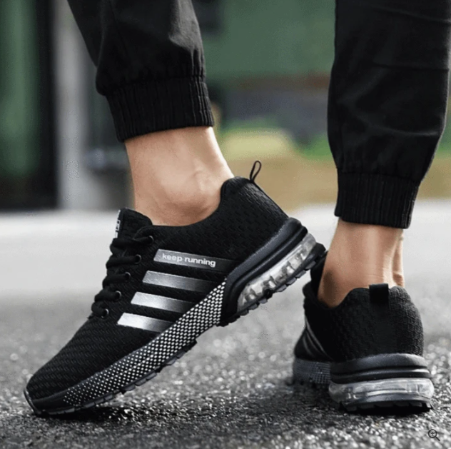 Casual unisex orthopedic shoes with breathable fabric & air cushioning for all-day comfort.
