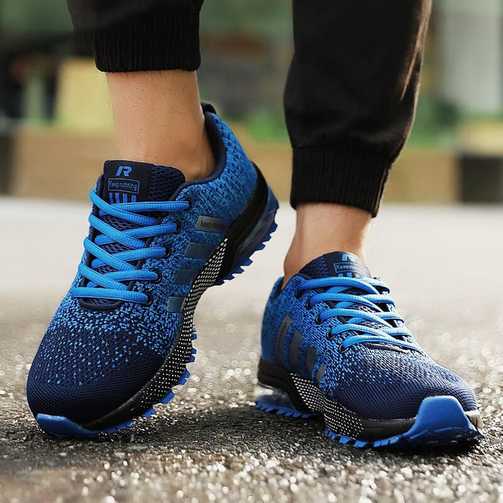 Breathable unisex orthopedic walking shoes, designed for comfort & foot support with air cushion.