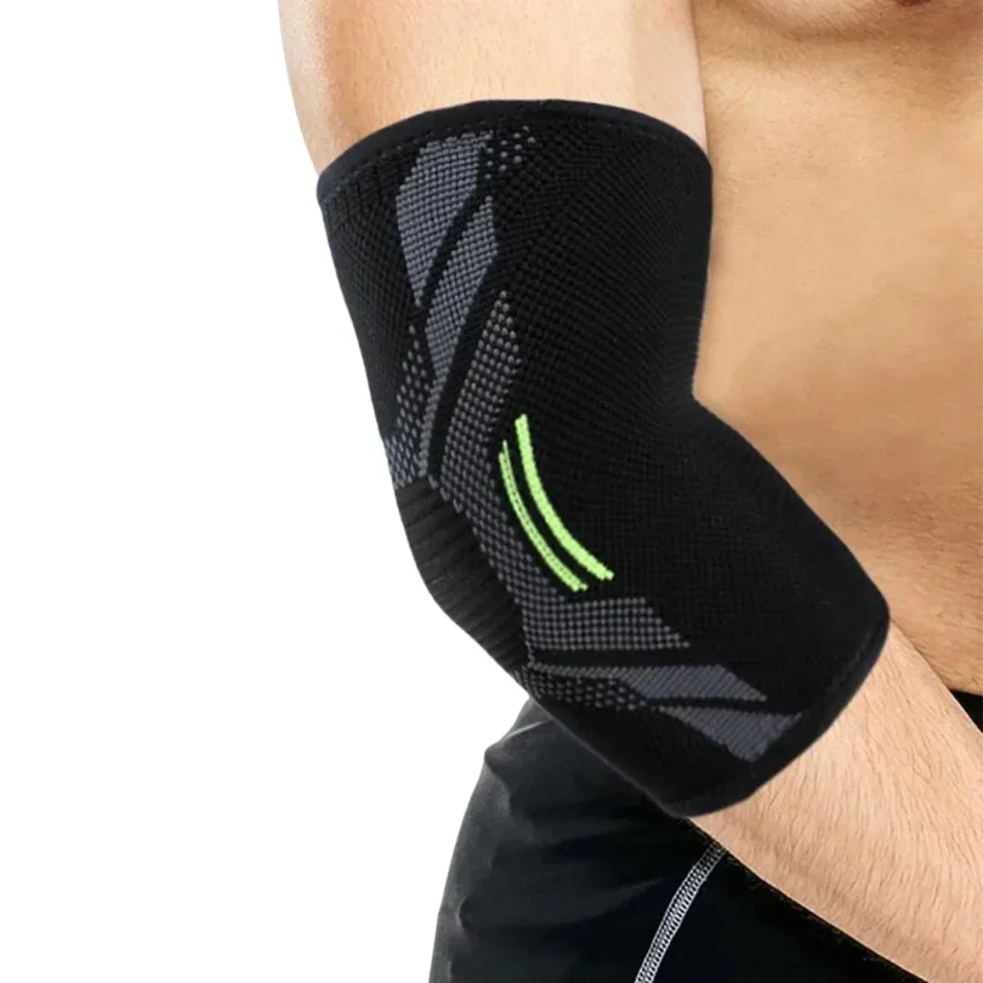 Unisex orthopedic elbow brace for pain relief, joint support, and sports injury recovery.