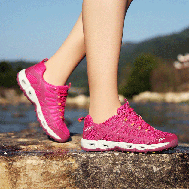 Premium Finn unisex orthopedic walking shoes, engineered for superior comfort & stability on trails.