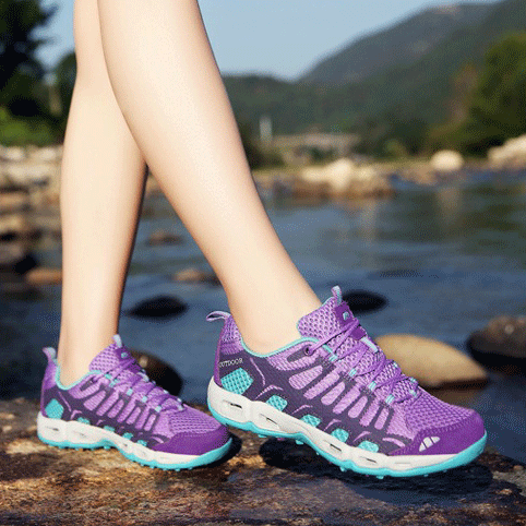 Finn unisex orthopedic walking shoes for supportive trail comfort & everyday activewear.