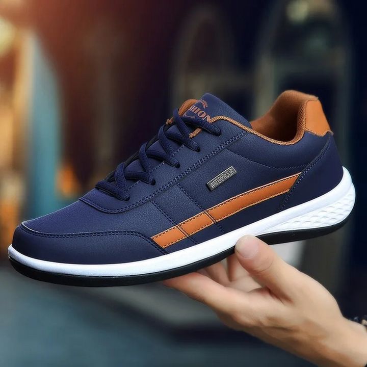 Lace-up orthopedic shoes for stability & superior comfort, ideal for walking.