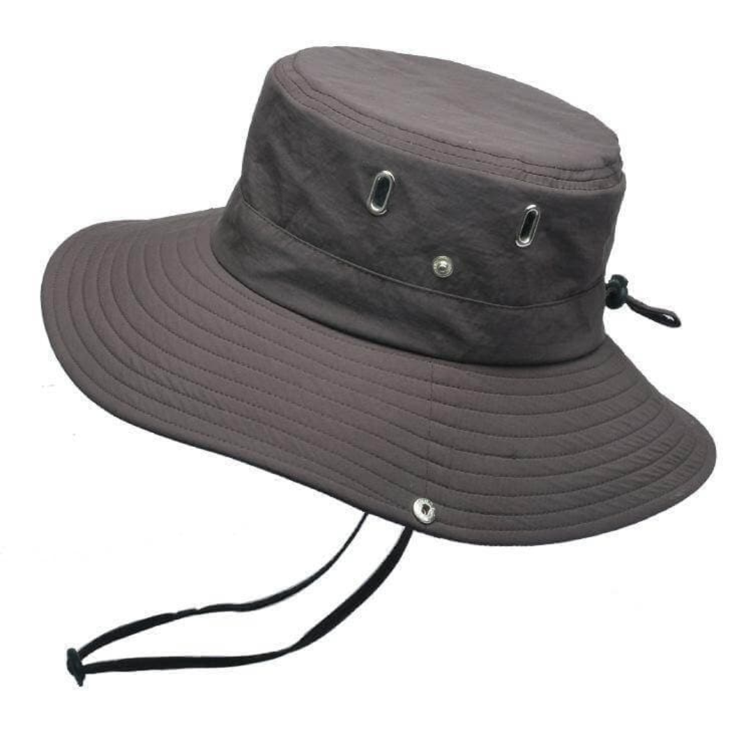 Essential unisex outdoor gear: UV protection bucket hat for fishing, hiking, and travel.
