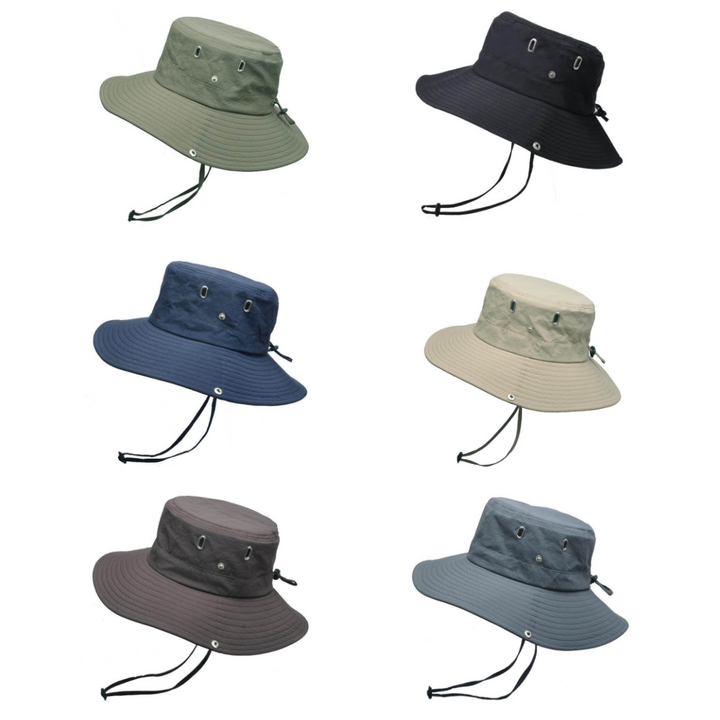 Water repellent sun hat, unisex design for UV protection during all your outdoor sports.