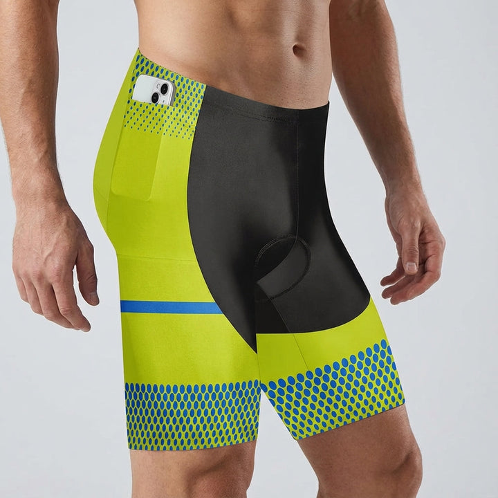 Padded bike shorts, breathable and durable, suitable for diverse cycling activities
