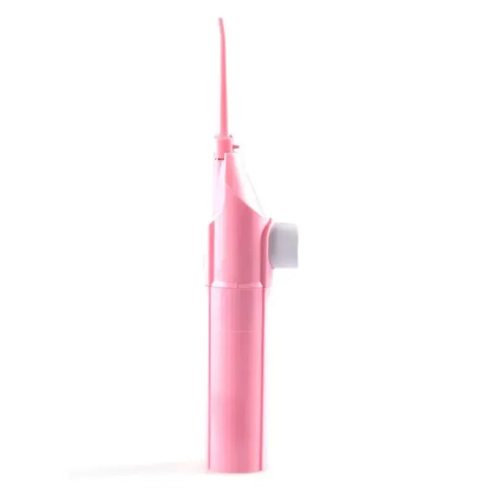 High-pressure oral irrigator with multiple tips, designed for deep teeth cleaning and gum health.