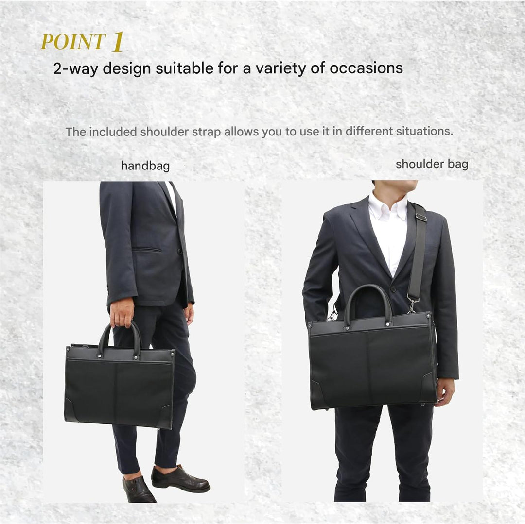 Durable unisex professional briefcase, perfect for business and office accessory