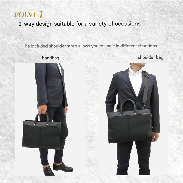 Durable unisex professional briefcase, perfect for business and office accessory