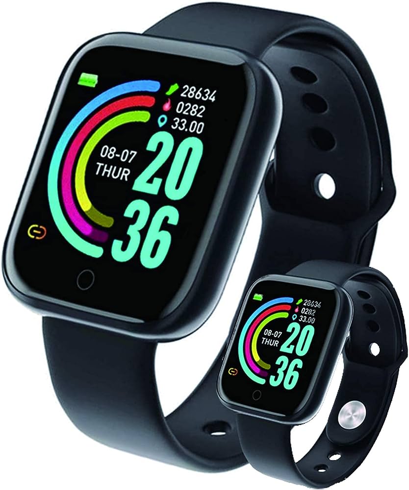 PulseOne health tracker smartwatch monitoring heart rate, steps, sleep. Essential fitness watch for a healthier lifestyle.