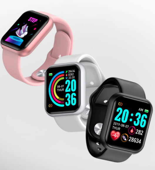 Bluetooth smartwatch: your digital companion for calls, notifications, music control, and all-day activity monitoring.