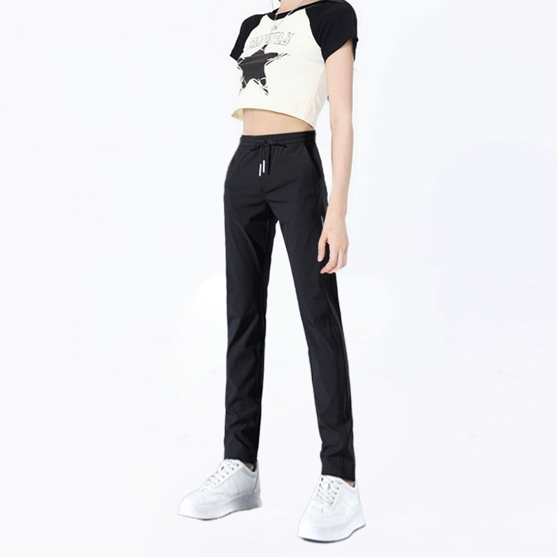 Stylish quick-dry travel pants, unisex design for comfort during adventures.