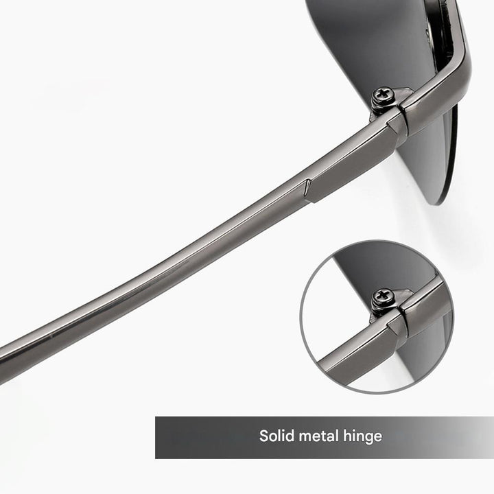 Nils unisex polarized driving glasses. Self-tinting photochromic lenses provide day & night anti-glare & UV protection.