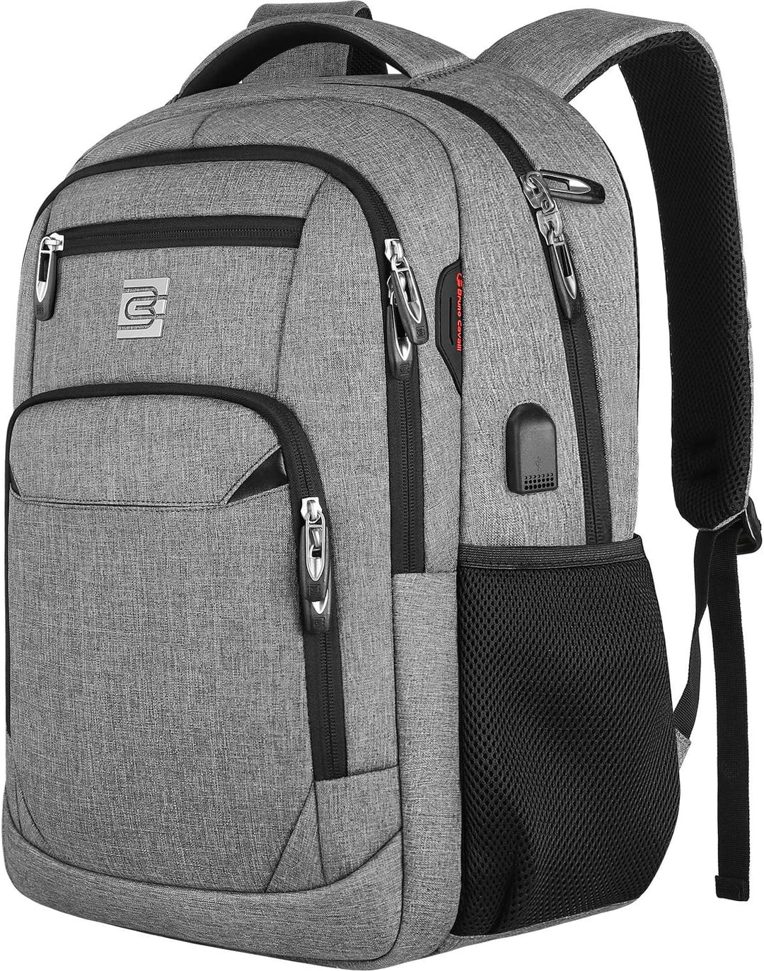 Anti-theft design backpack, hidden pockets, USB charging, ensures peace of mind while traveling.