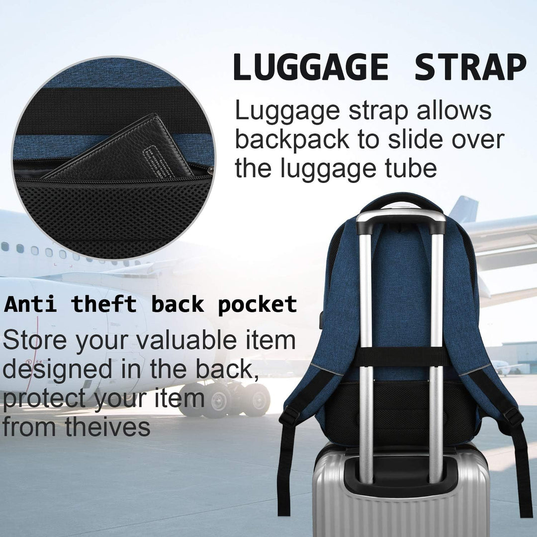 Main compartment interior of a laptop bag for school, displaying padded laptop sleeve and organized pockets