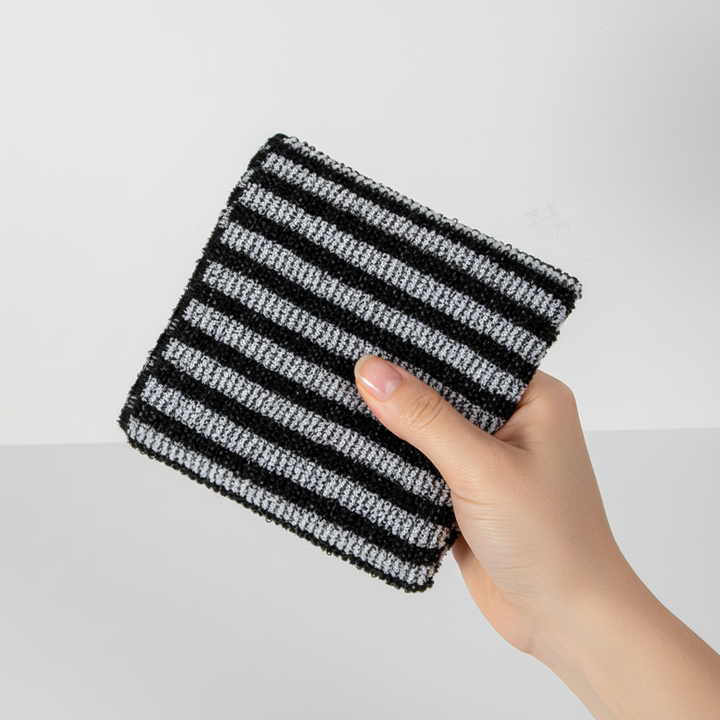 Soft, yet effective SmoothExfoliate bamboo fiber exfoliating towel, essential for smooth skin and hygienic bath routine