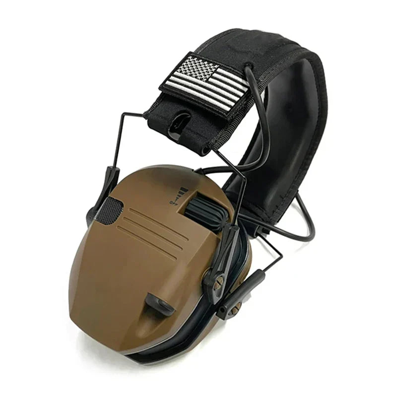 Comfortable & durable tactical ear muffs for extended wear during shooting & hunting sessions.