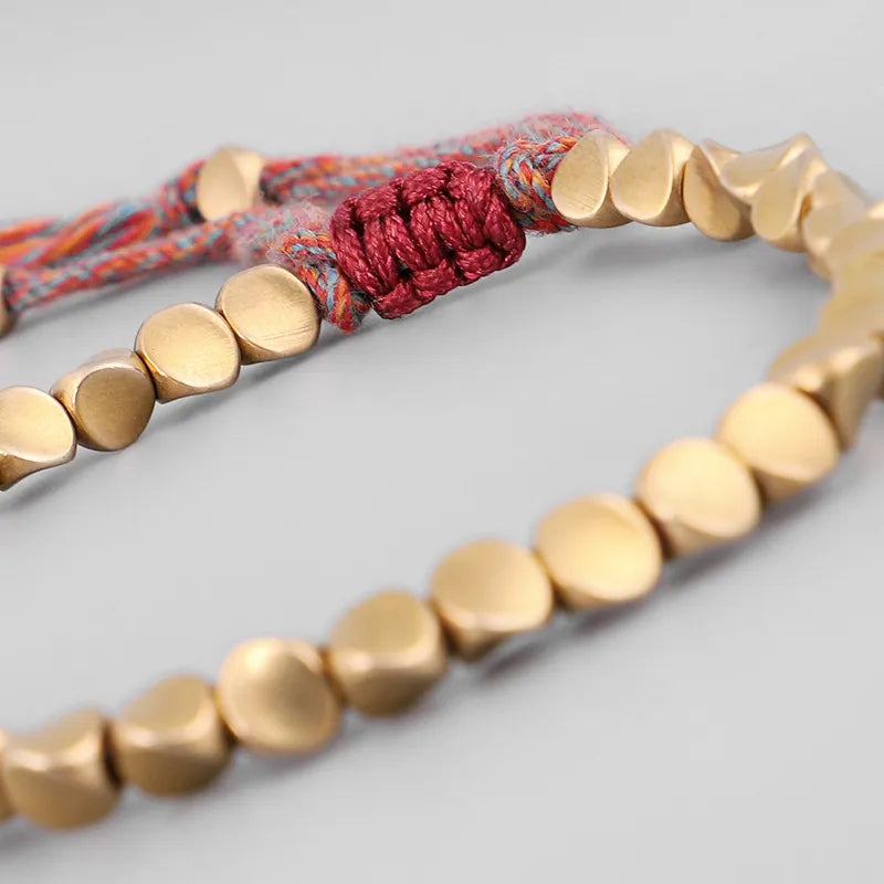Gift a meaningful Tibetan Buddhist Harmony bracelet. Handcrafted natural stone jewelry for meditation & inner peace.