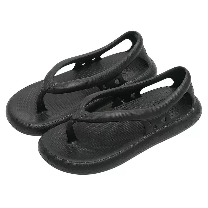 Unisex waterproof EVA sandals, essential foldable summer beach footwear