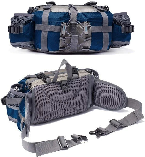 Detail of the adjustable strap on the Ultralight Outdoor Waist Bag, ensuring a custom and secure fit