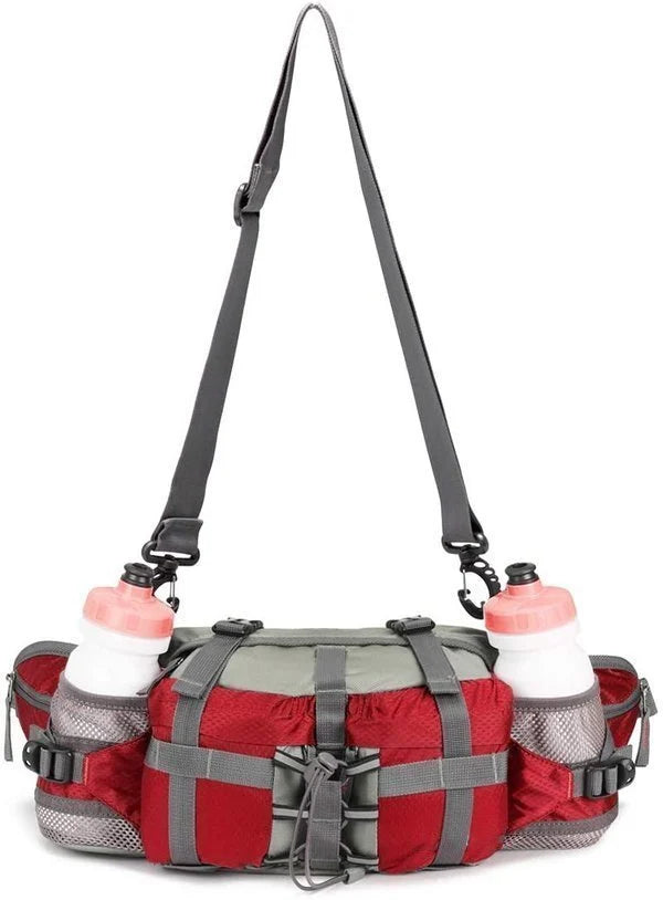 Unisex ultralight waterproof waist bag for outdoor sports, travel, and running.