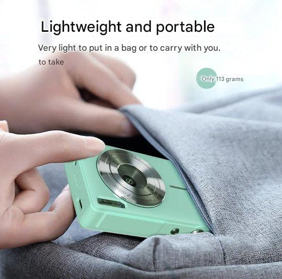High-resolution vintage style digital camera for sharp photos, bringing retro nostalgia to modern use.