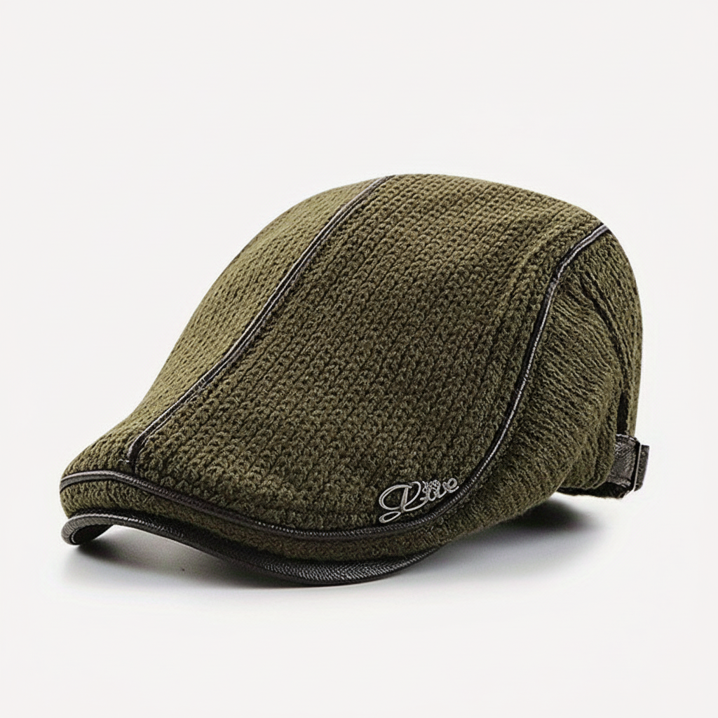 Casual unisex warm knitted beanie, versatile headwear for both autumn and winter seasons.