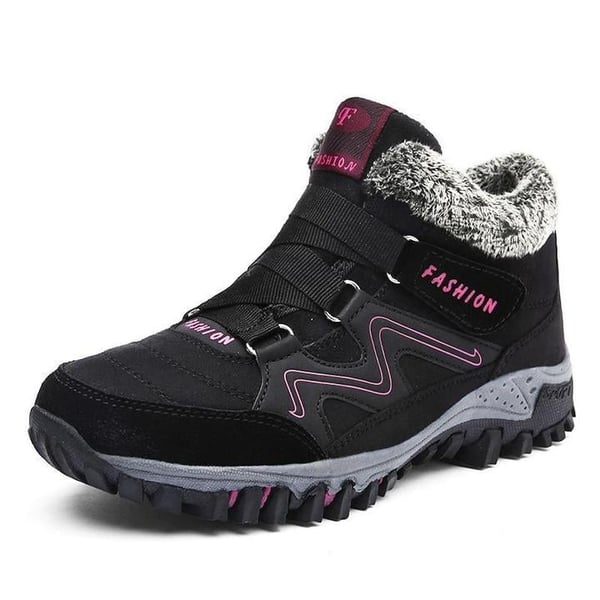Unisex cold weather boots, waterproof, warm, with non-slip soles for ice & snow.