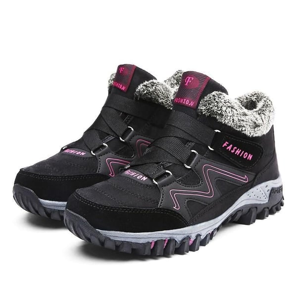 Durable unisex snow boots, waterproof & warm, perfect for winter outdoor protection.