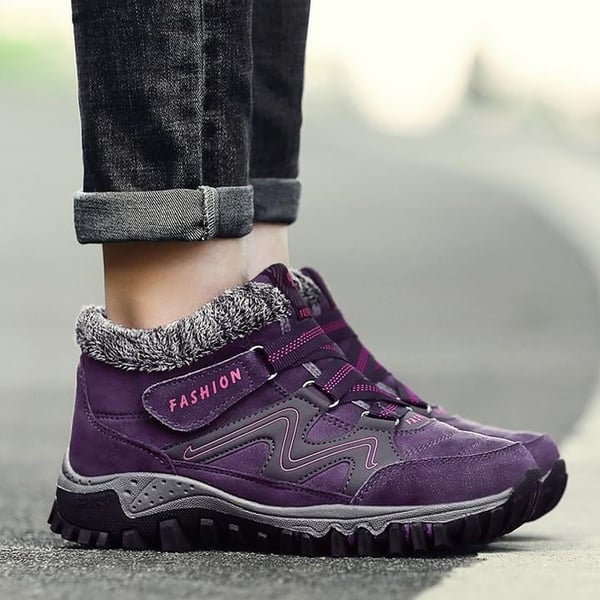 Stylish unisex winter boots, waterproof, warm, non-slip, essential for snowy fashion.
