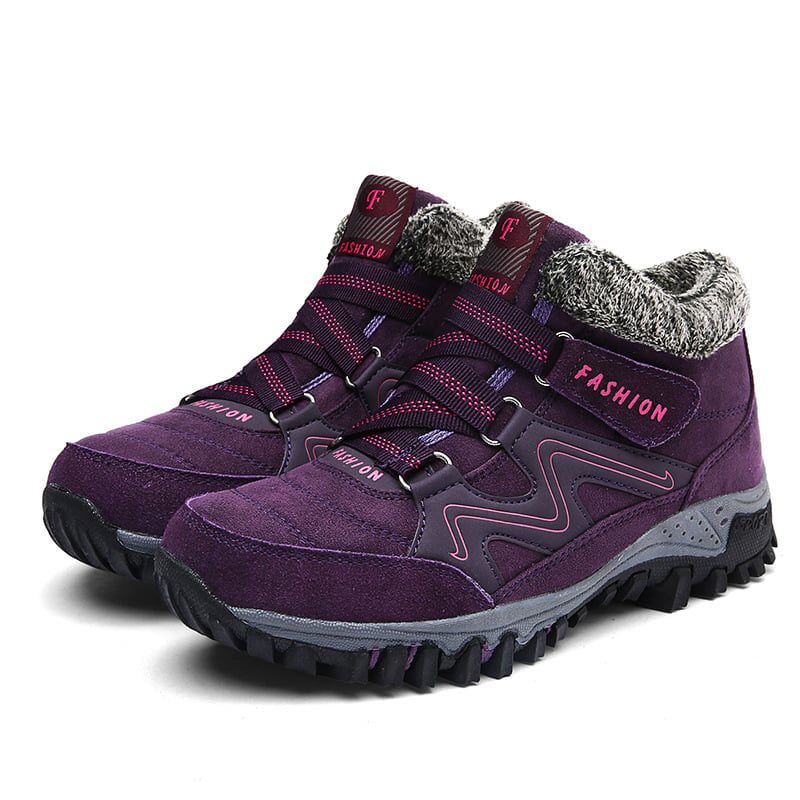 Men's & women's warm waterproof winter boots, non-slip, for ultimate snow protection.