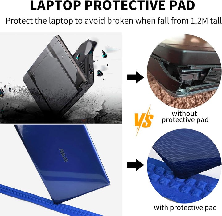 Anti-theft laptop backpack, spacious interior for all your gear.