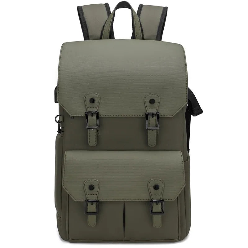 Unisex waterproof camera shoulder bag, large capacity, with tripod holder, for comprehensive photography gear carry