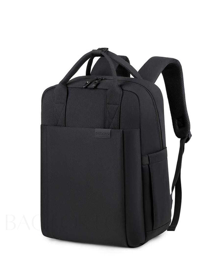 Unisex organizational backpack, waterproof and secure for laptops during travel & daily use.