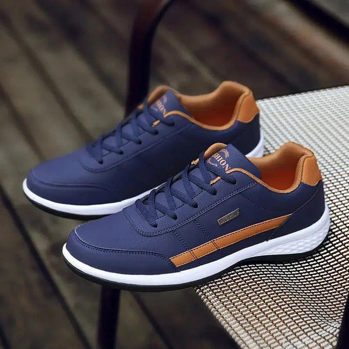 Slip-resistant orthopedic shoes offering stable support & pain relief for secure everyday walking.