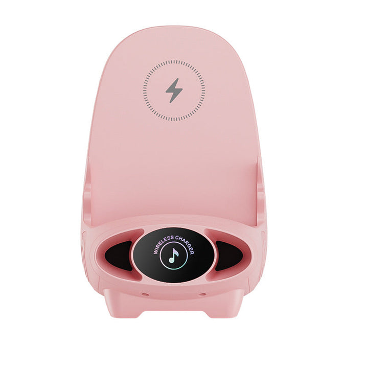 Versatile FlexCharge holder with 15W fast wireless phone charger, compatible with many smartphones.