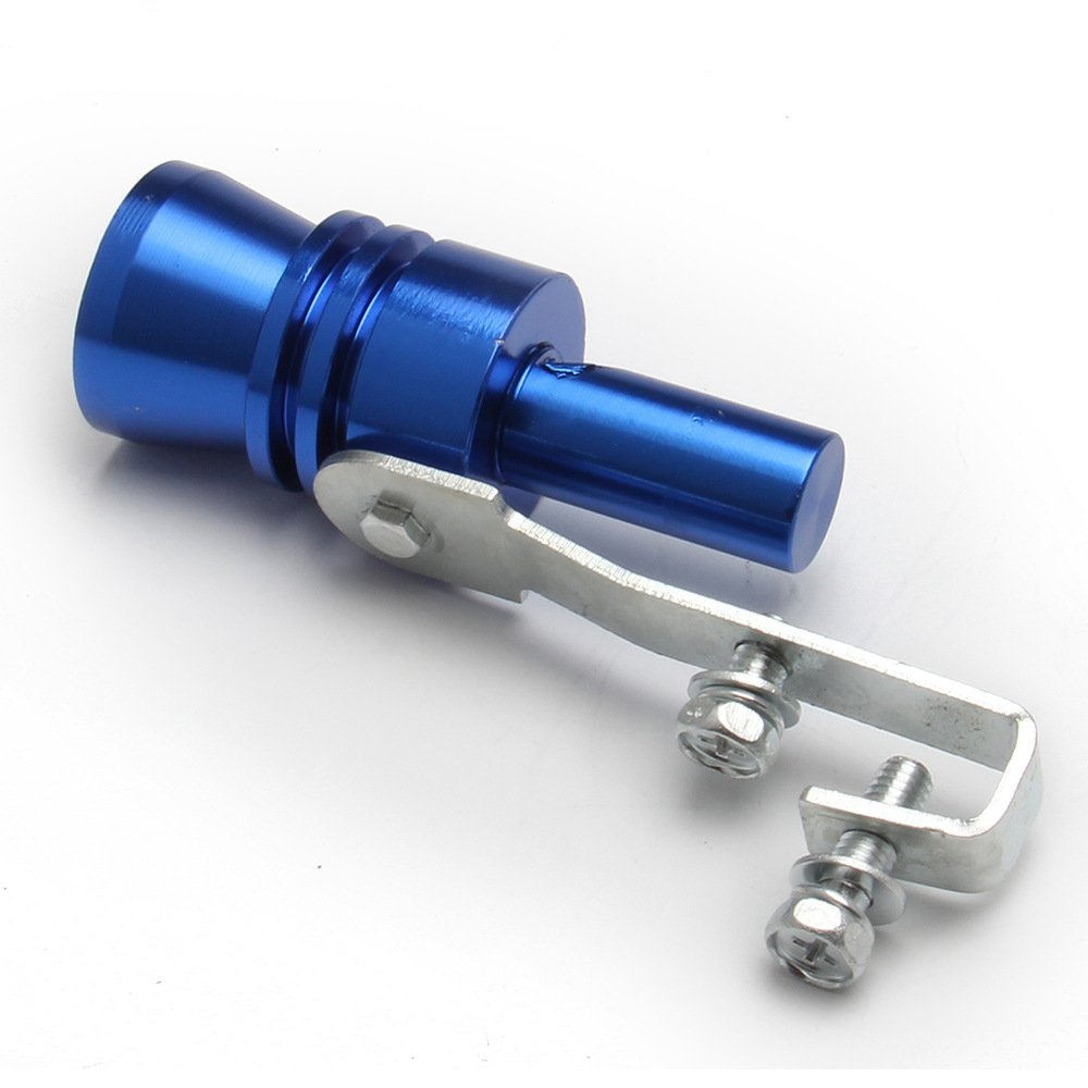 Car & motorcycle exhaust turbo sound whistle. Universal design for a sporty engine sound amplifier & performance boost.